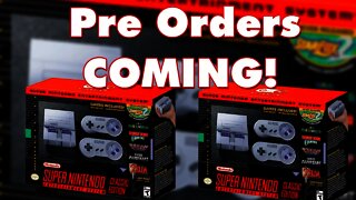 SNES Classic Preorders Coming THIS MONTH! - Nintendo Promises More Units at Launch