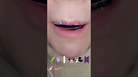 BTS Emoji Challenge ASMR #bts #eatingsounds #asmr #mukbang #viral #btsarmy #btsfood #btsshorts