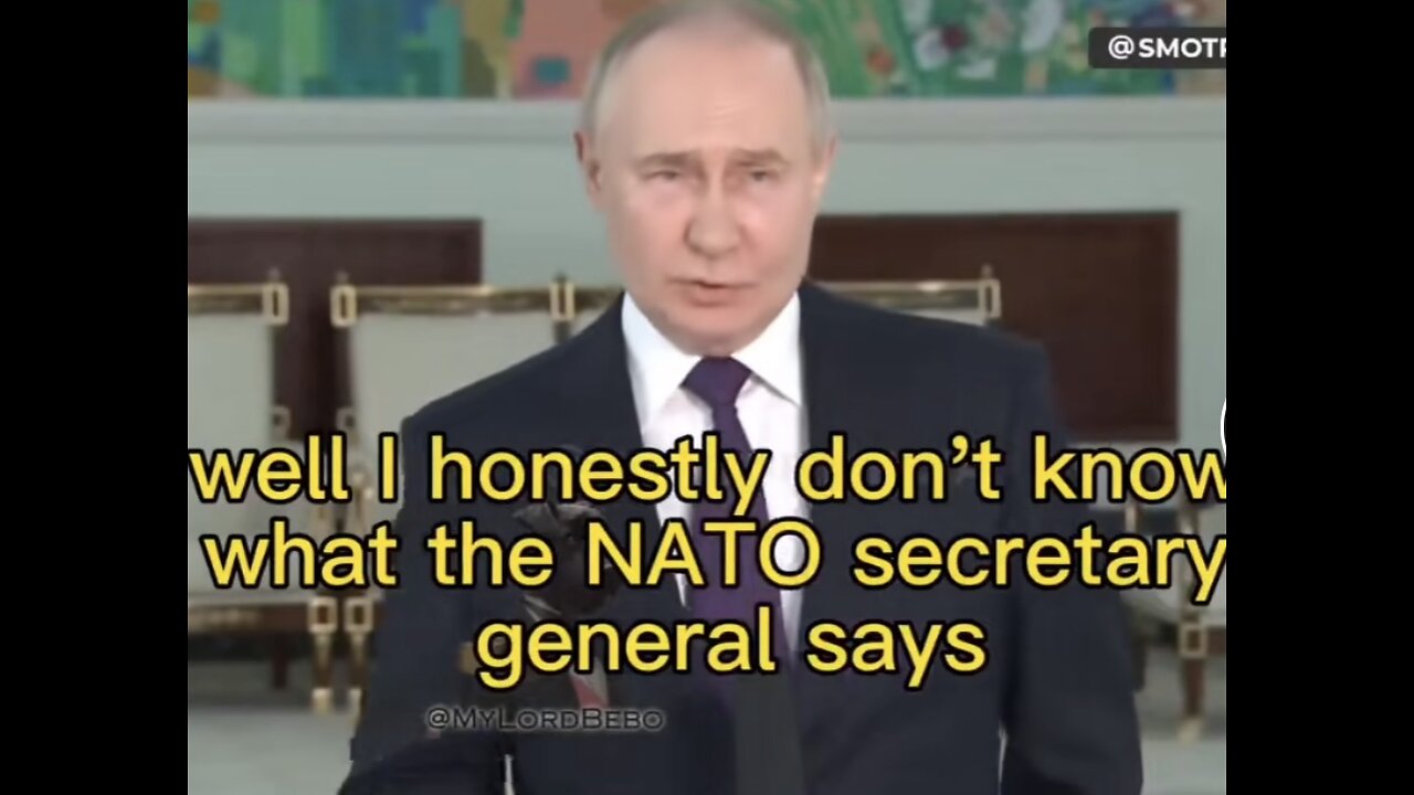 Extremely Serious Warning From Putin 2.0