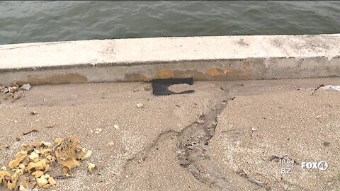 Elsa's rains bring Cape Coral seawall concerns