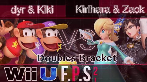 MVG|dyr & Kiki vs. Kirihara & Captain Zack - Wii U Doubles - FPS2