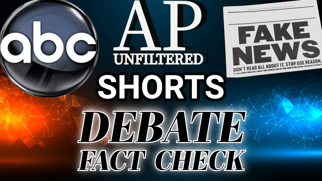 Shorts: Fact Checking The Debate Once Again...