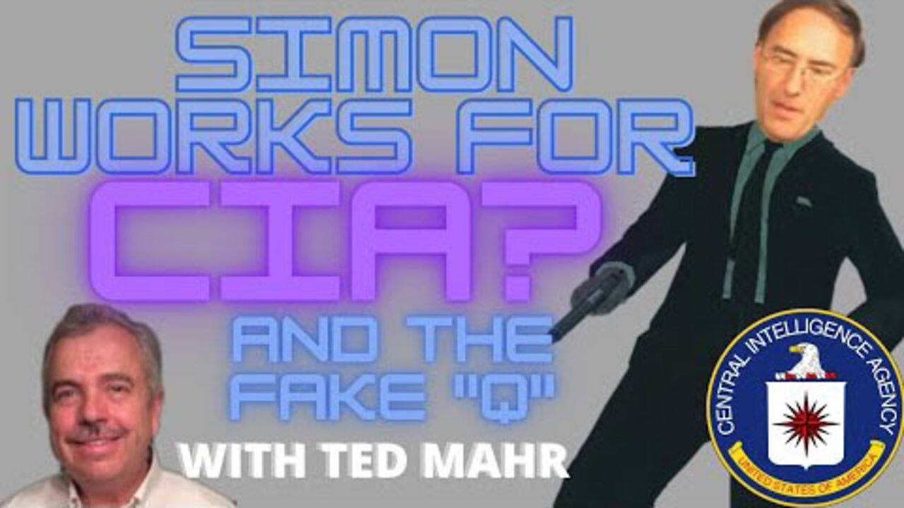 SIMON PARKES WORKS FOR THE CIA? AND THE FAKE Q WITH TED MAHR - TRUMP NEWS