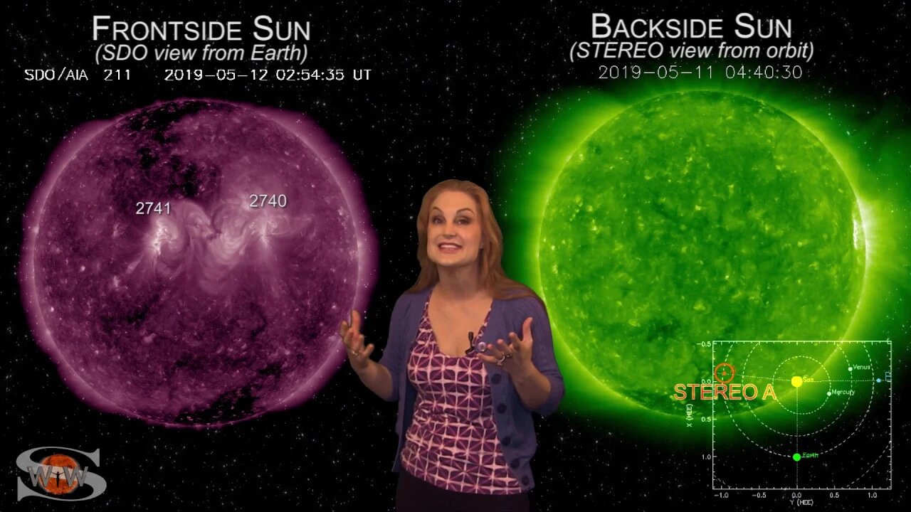 Solar Storm Slam Dance | Space Weather News 05.15.2019