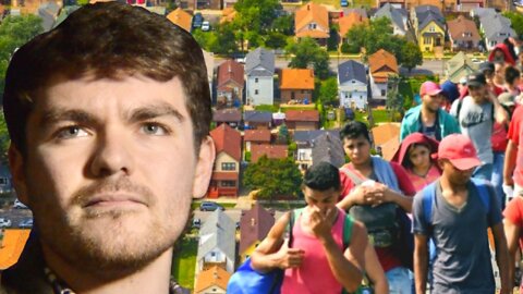 Nick Fuentes || Demographic Warfare: Illegals Bussed into White Suburbs