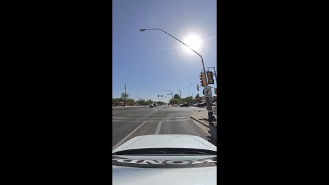 Test video short driving in Tucson