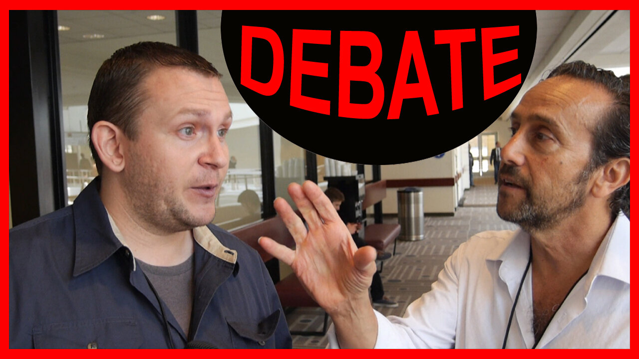 Heated Debate On Voting Outside 2 Party System: Richard Greene vs Jeff 4 Justice