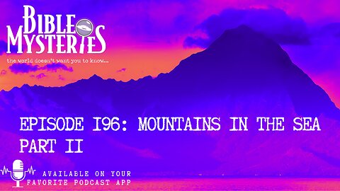 Mountains in the Sea Part 2 - The Future Fulfillment of Jesus' Promise.