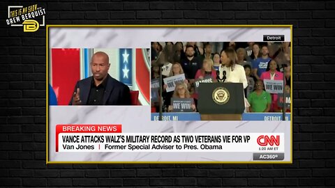 MSNBC & CNN Question Walz's Stolen Valor, 'He's Just Not A Trustworthy Person' - Drew Berquist