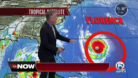 Hurricane Florence update 9/11/18 - 5pm