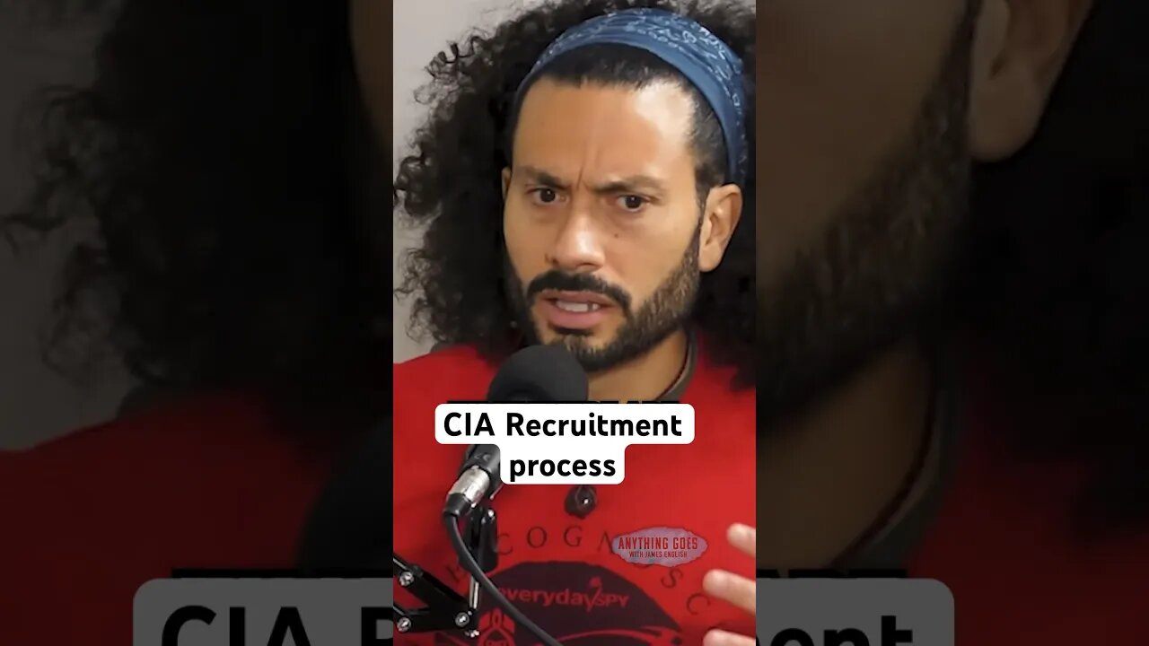 CIA’s Recruitment process - Andrew Bustamante