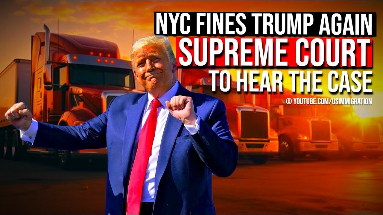 BREAKING: NYC Fines Trump Again🔥Supreme Court agrees to hear Trump case | NY Judge rejects request