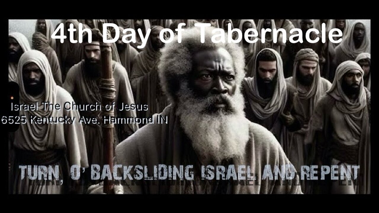 TURN, O’ BACKSLIDING ISRAEL AND REPENT