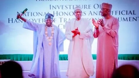 Buhari confers GCFR on Tinubu, Shettima gets GCON