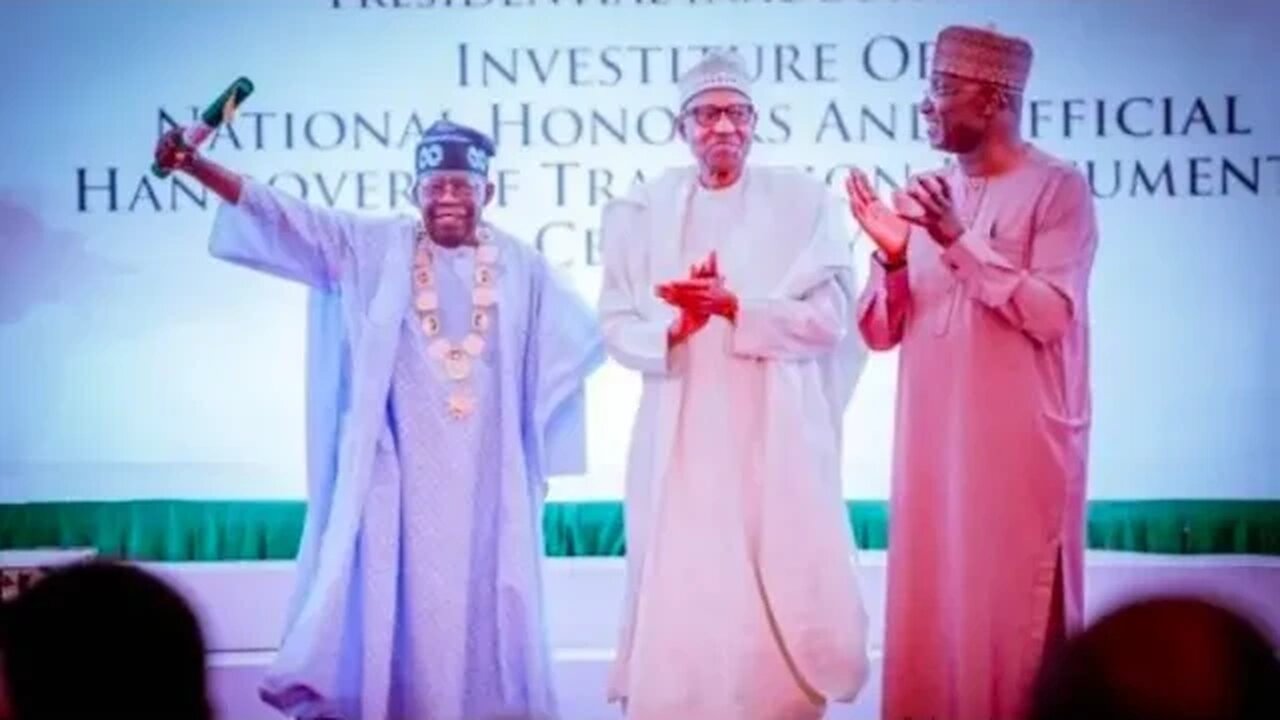 Buhari confers GCFR on Tinubu, Shettima gets GCON