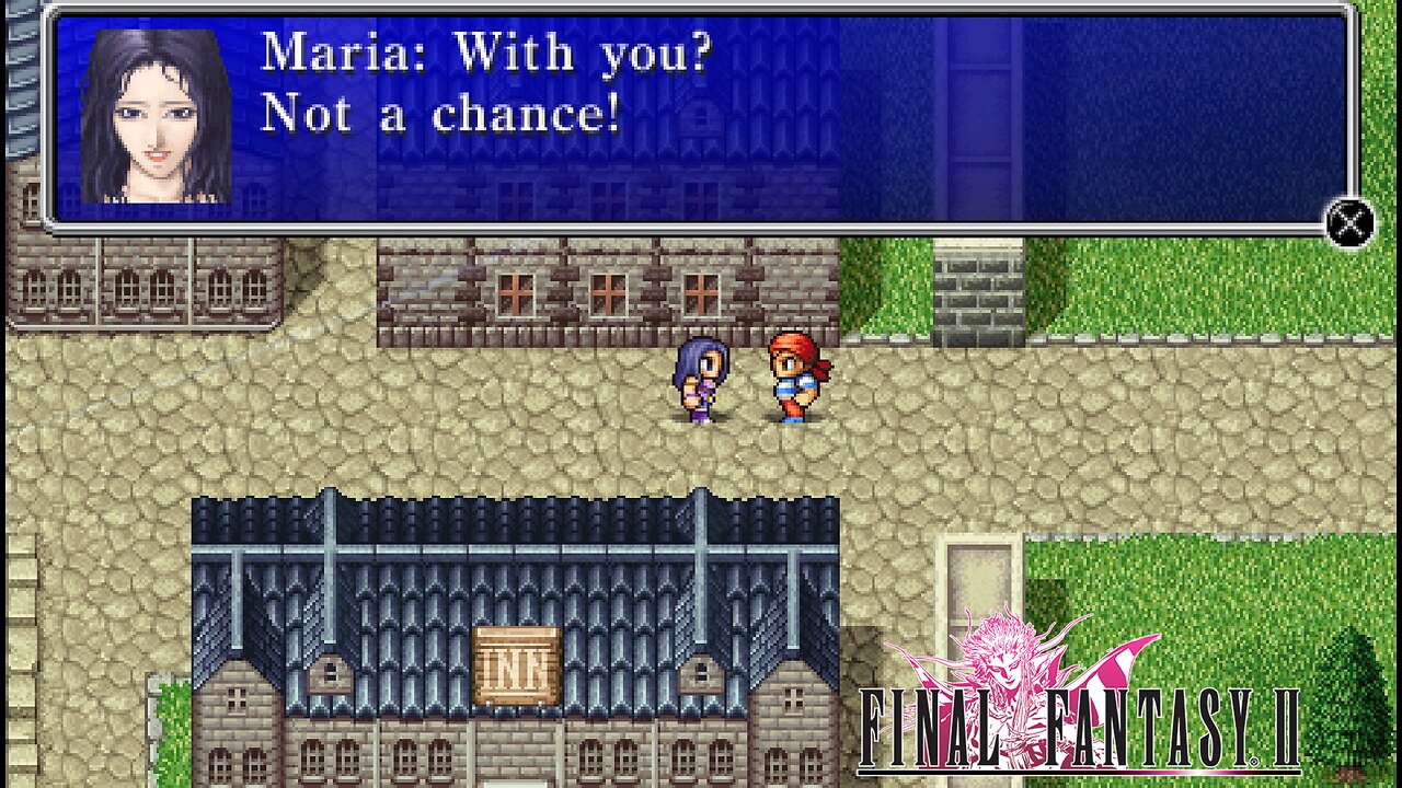 Final Fantasy II (PSP Version) Funny Moments - Maria Does Not Tolerate Male Ass Clown Pirates