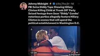 P.DIDDY AND THE FREAK OFF PARTIES - Hillary Clinton and the killing of a 4 year old boy