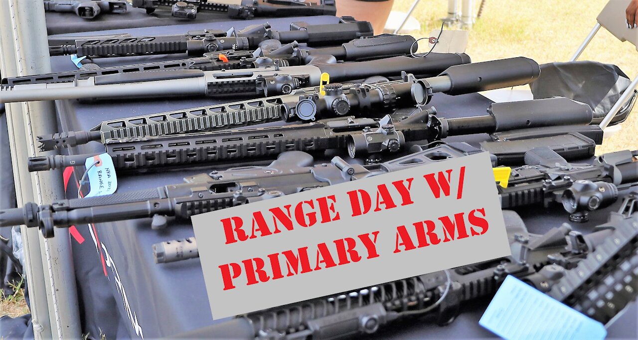 Primary Arms Optics Range Day