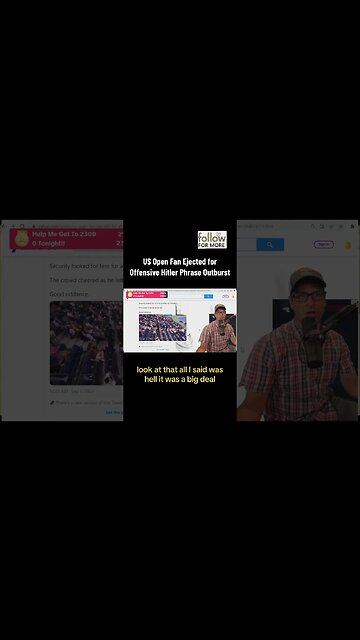 US Open Ejects Fan For Screaming “Hitler” Phrase