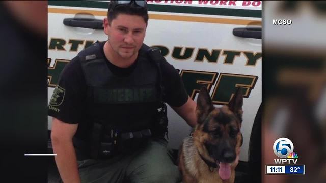 Martin County Sheriff's Office K-9 Kaspar recovering from surgery