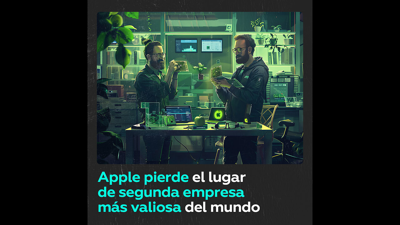 Nvidia supera a Apple como la segunda empresa más valiosa del mundo