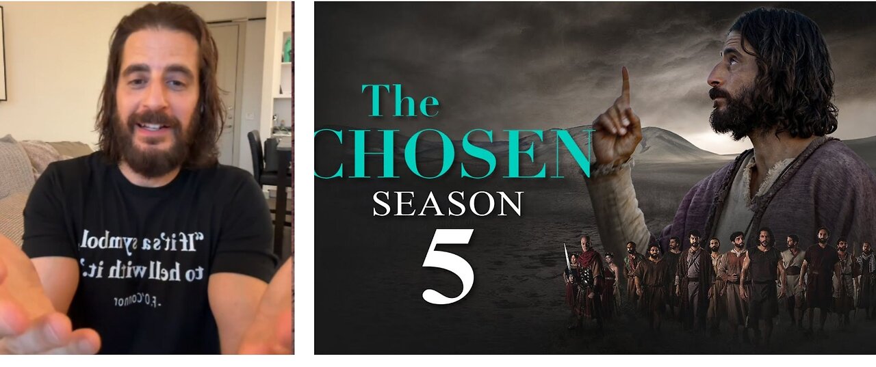 Jonathan Roumie comes LIVE to thank all of fans of the Chosen as he wraps up the filming of Season 5