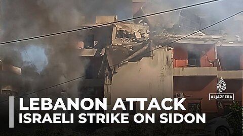 Israeli rockets hit residential building near Sidon without any warning