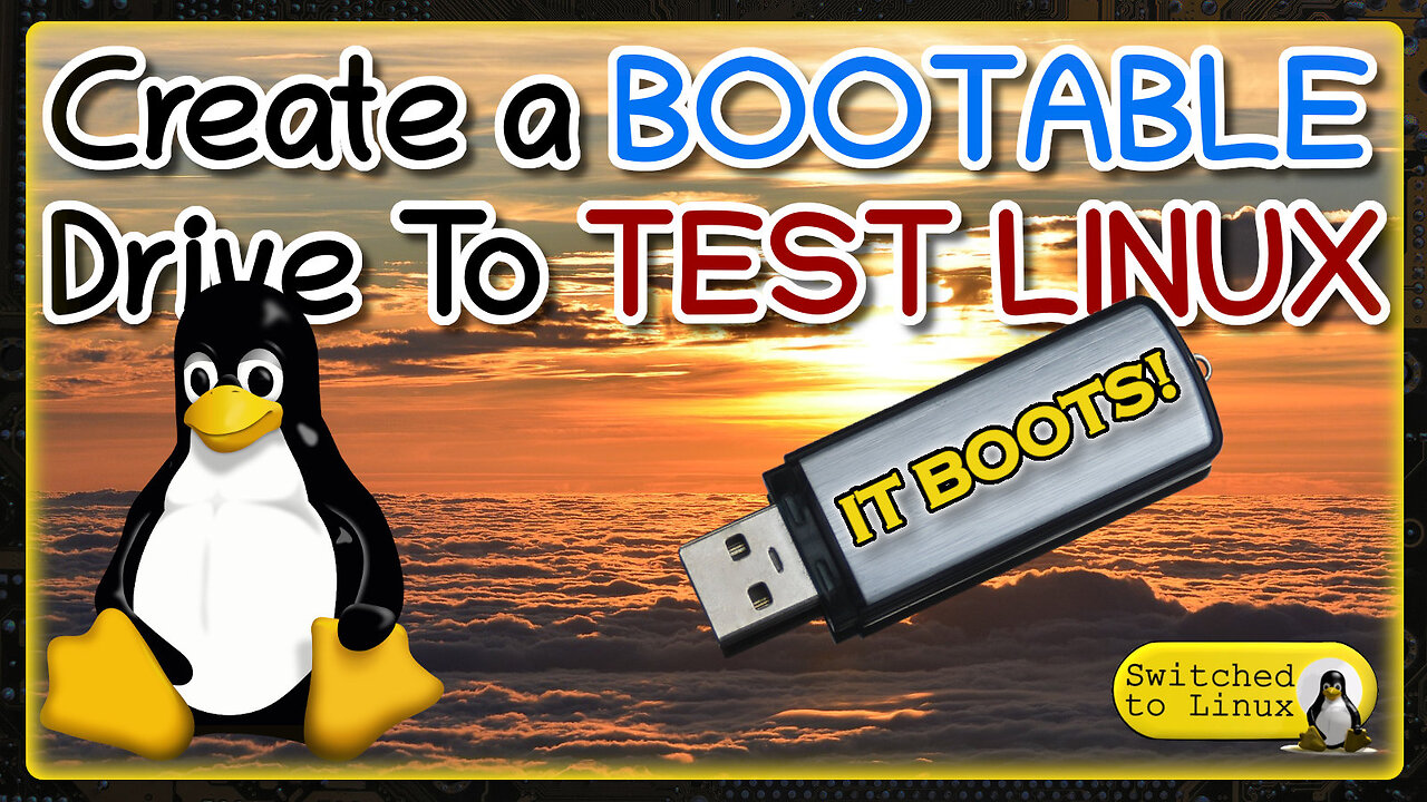 Create a Bootable Linux Drive