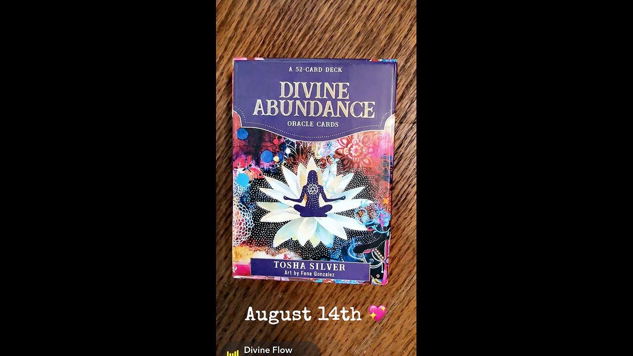 8/14/24 card: divine flow