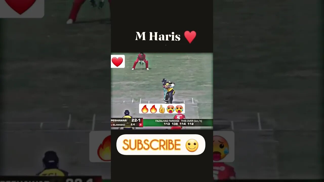 M.Haris best hitting in psl❤️🔥👍 #psl #shortsfeed #viralshort #views_viral_video_subscribers_grow