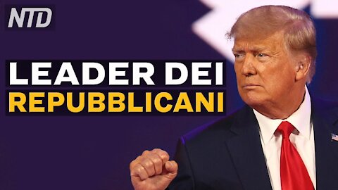 Usa: Il Presidente Trump interviene al congresso repubblicano.Il leader dei repubblicani è lui.