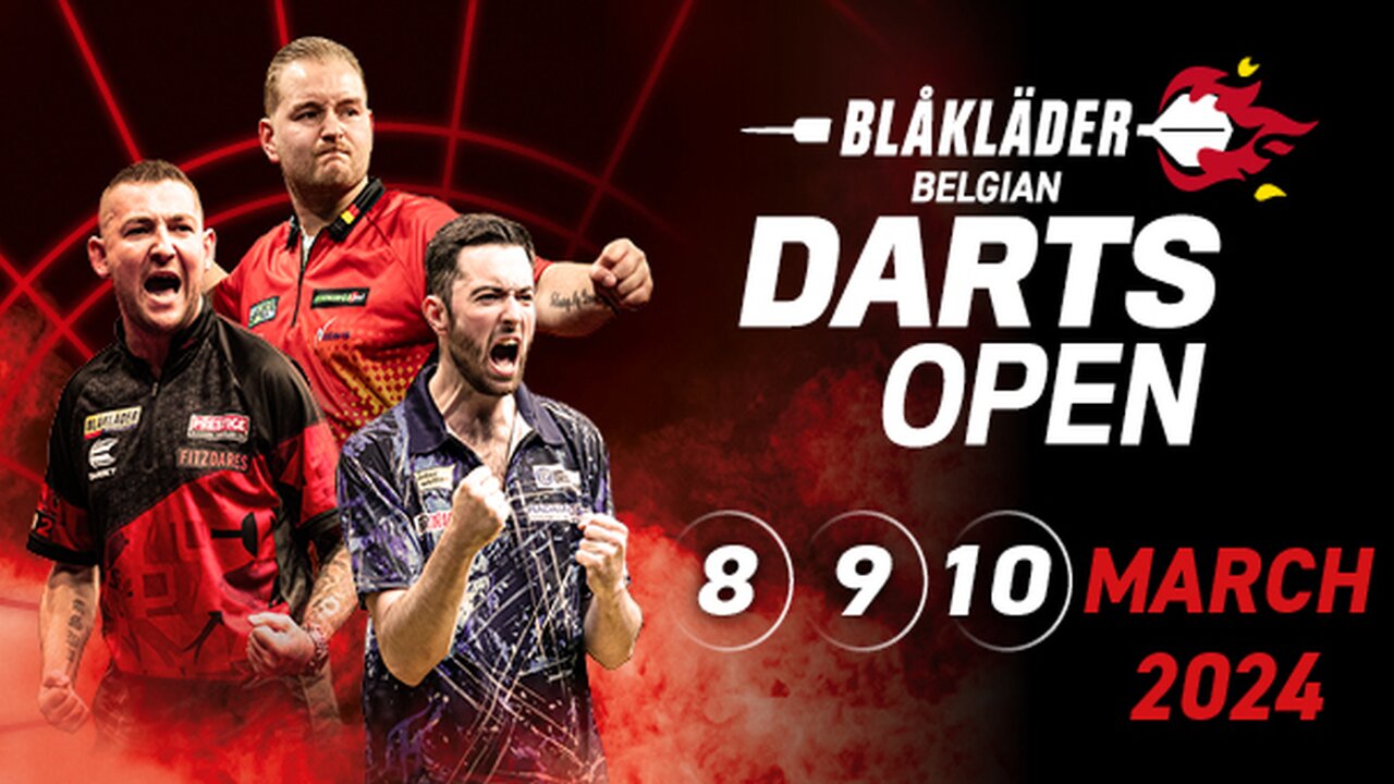 2024 Belgian Darts Open Harrysson v van Veen