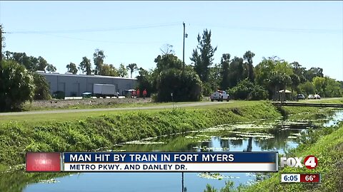 South Trail Fire Department confirms man hit by train Fort Myers