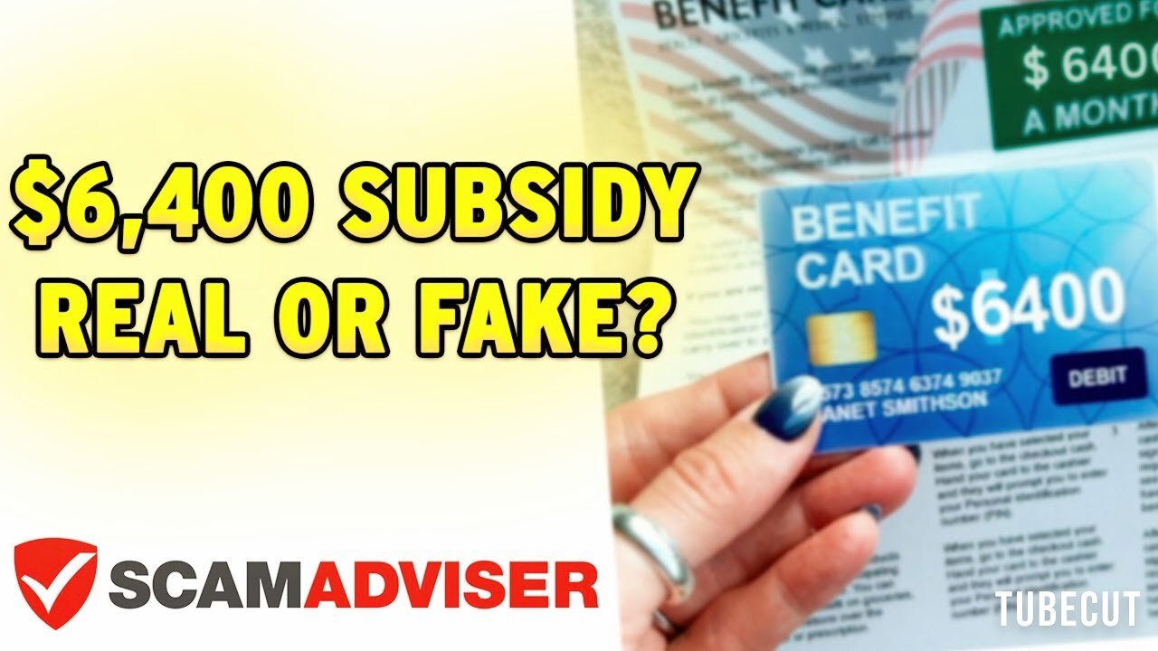 $6,400 Government Subsidy Payments due to all Americans Real or Fake?