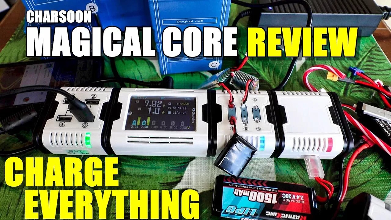 CHARSOON MAGICAL CORE Modular Charger Review - Charge EVERYTHING! - Add 16 MODULES