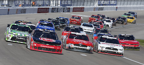 The South Point 400 will push through this weekend at the Las Vegas Motor Speedway without fans