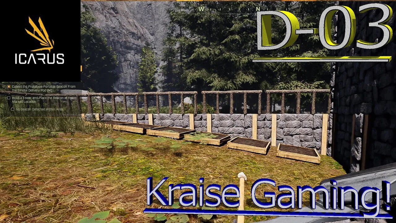 #D-03: A Garden To Feed Us! - Icarus! - Styx Openworld - By Kraise Gaming!