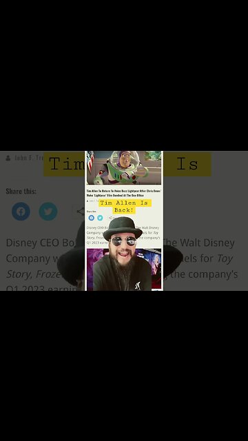 Tim Allen To Return As Voice Of Buzz Lightyear In Next Toy Story Film! #shorts