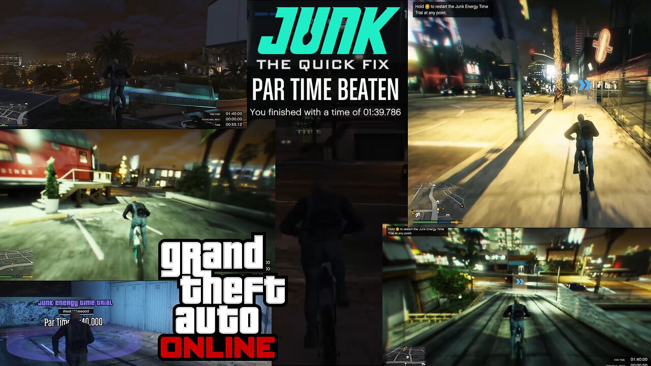 GTA Online Junk Energy Time Trials West Vinewood