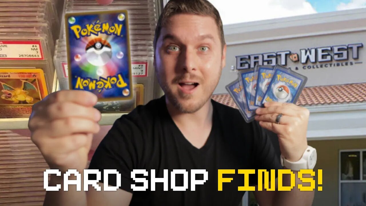 Card Shop Finds: Hunting for Pokémon cards @ East West Cards & Collectibles