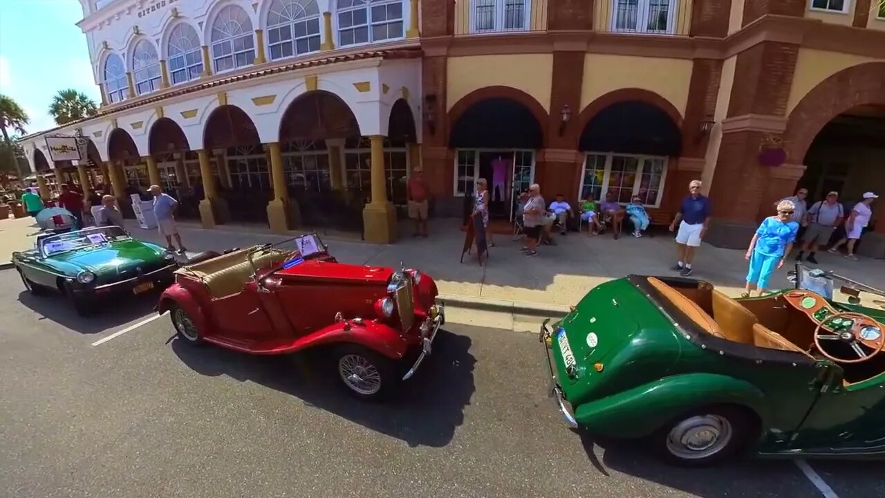 The Villages Cruise In - The Villages, Florida 4/15/2023 #thevillagesflorida #insta360 #carshow