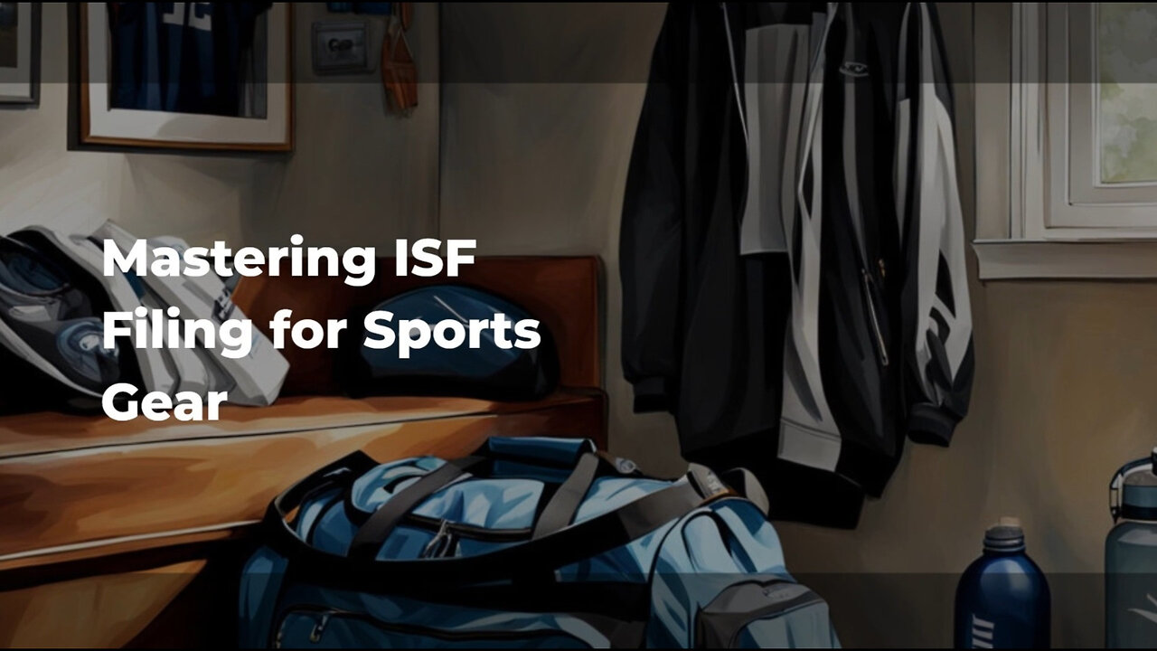 Demystifying Customs Brokerage for Ball Sports Equipment: Who Files the ISF?