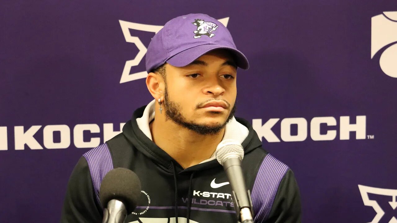 Kansas State Football | Deuce Vaughn Postgame Interview | TCU 38, K-State 28