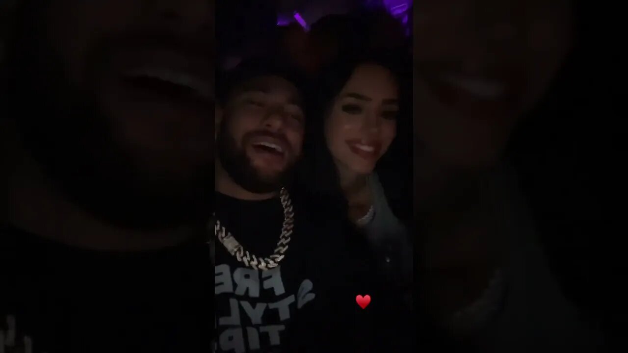 Neymar e Bruna no Dia dos Namorados