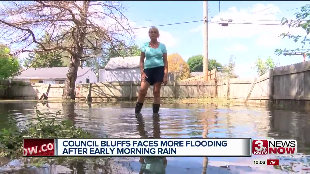 Neighborhood in Council Bluffs struggles to recover after another round of flooding