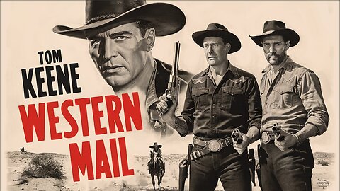 WESTERN MAIL (1942) Tom Keene, Frank Yaconelli & LeRoy Mason | Western | B&W