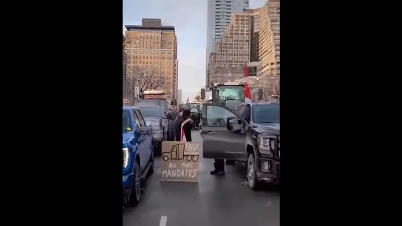 Toronto trucks freedom