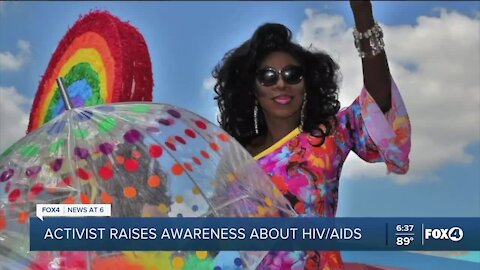 Activist raises awareness of HIV/AIDS