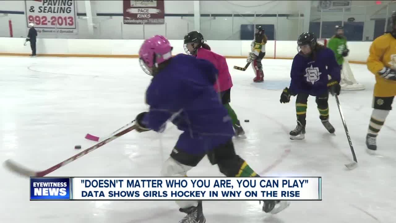 Data shows girls hockey in Western New York on the rise