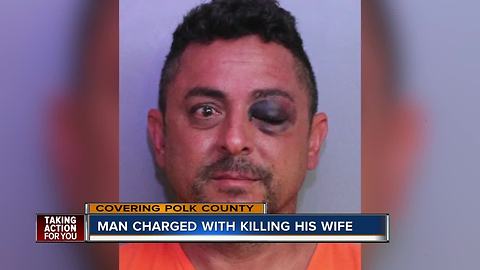 Man arrested in strangling death of wife